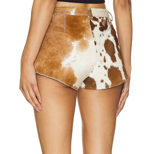 COWHIDE SHORTS
