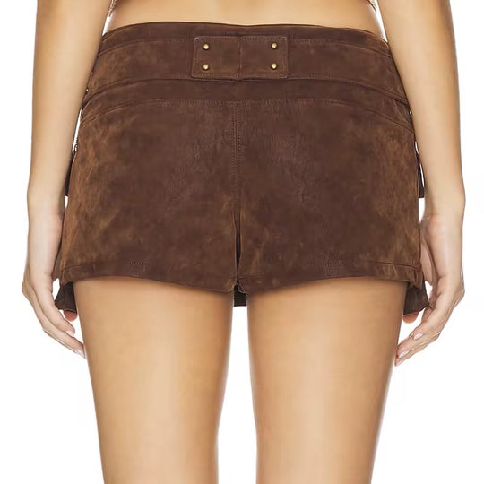 SUEDE SKIRT