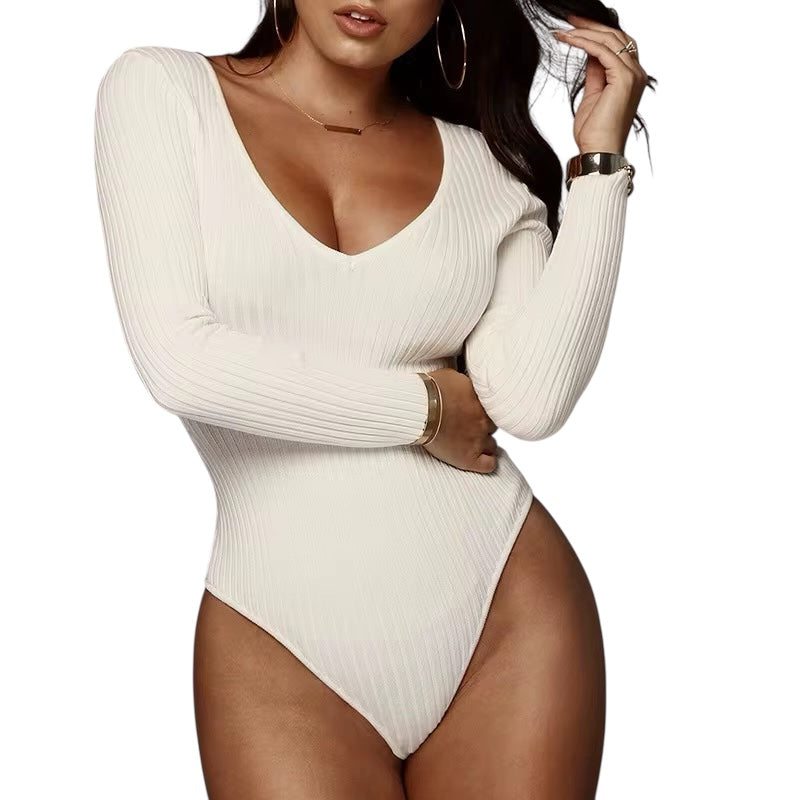 RIBBED BODYSUIT