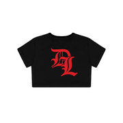 DLOVE RACER CROP-TEE
